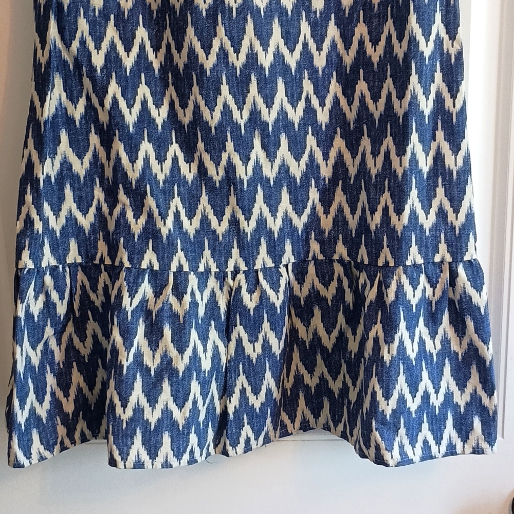 J. Crew Chevron Dress - Picture 3 of 9